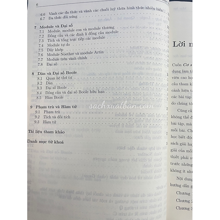 Bài Tập Cơ Sở Đại Số Hiện Đại - Ảnh 6