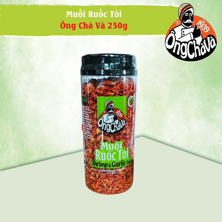 Muối Ruốc Tỏi Ông Chà Và 250g