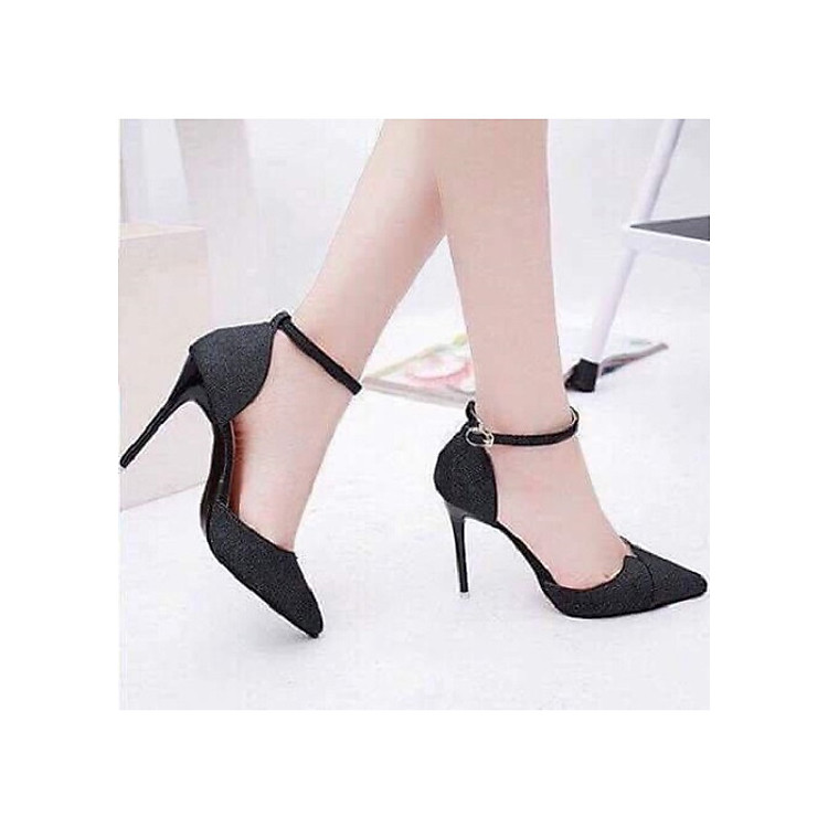 Giày Cao Gót Nhọn Bít Mũi GN18