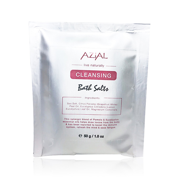 Muối tắm tinh dầu 100% thiên nhiên AZIAL Cleansing Bath Salts