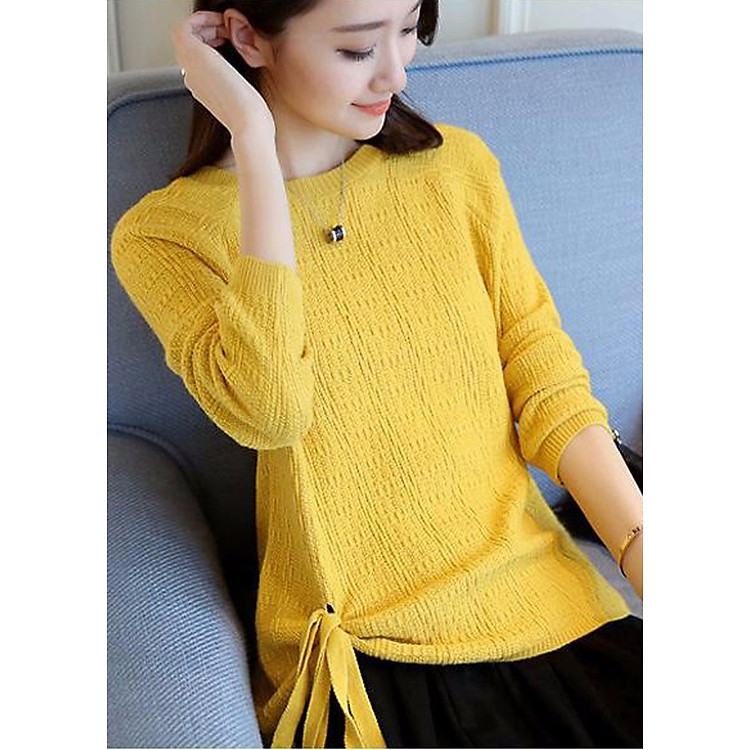 Áo len cột dây xinh xắn - AL016