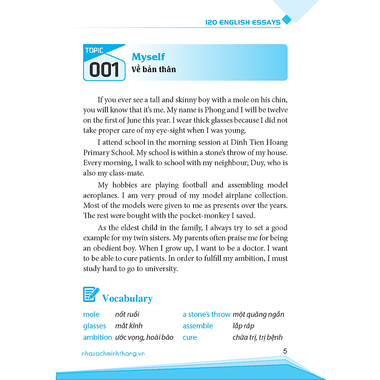120 Bài Luận Tiếng Anh (Tái Bản 2023) - Ảnh 5