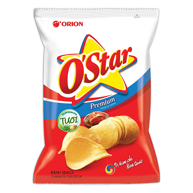 Snack O'Star Vị Kim Chi (108g) - Giao mẫu ngẫu nhiên