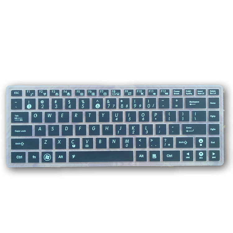 Miếng silicon phủ bàn phím asus 14inch K40IJ, K40IL, X8AIJ, K40, K40E, K40AN, K40AB, X87, A411