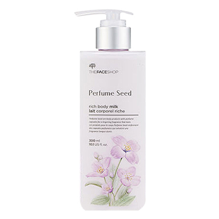 Sữa Dưỡng Da Toàn Thân The Face Shop Perfume Seed Rich Body Milk 30700582 (300ml)