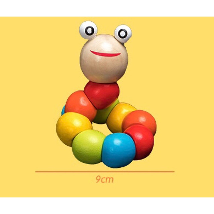 Combo 8 món đồ chơi gỗ an toàn Chính hãng Tiết kiệm - Hình ảnh 2