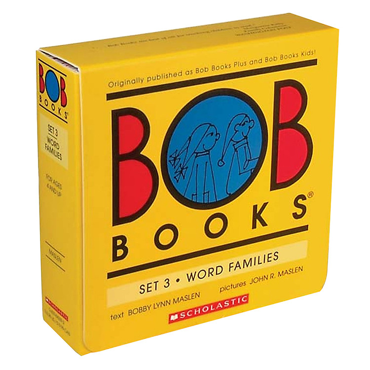 Sách Bob Books Set 3: Word Families - Paperback