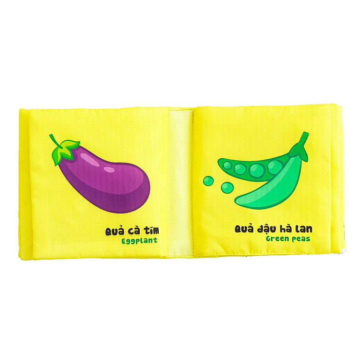 Sách Vải Đa Tương Tác Cho Bé Chính hãng Ưu đãi - Hình ảnh 5
