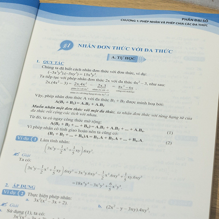 Combo 2 Cuốn Rèn Kĩ Năng Học Tốt Toán Lớp 8 + Tự Học Nâng Cao Kiến Thức Toán Lớp 8 - Ảnh 7