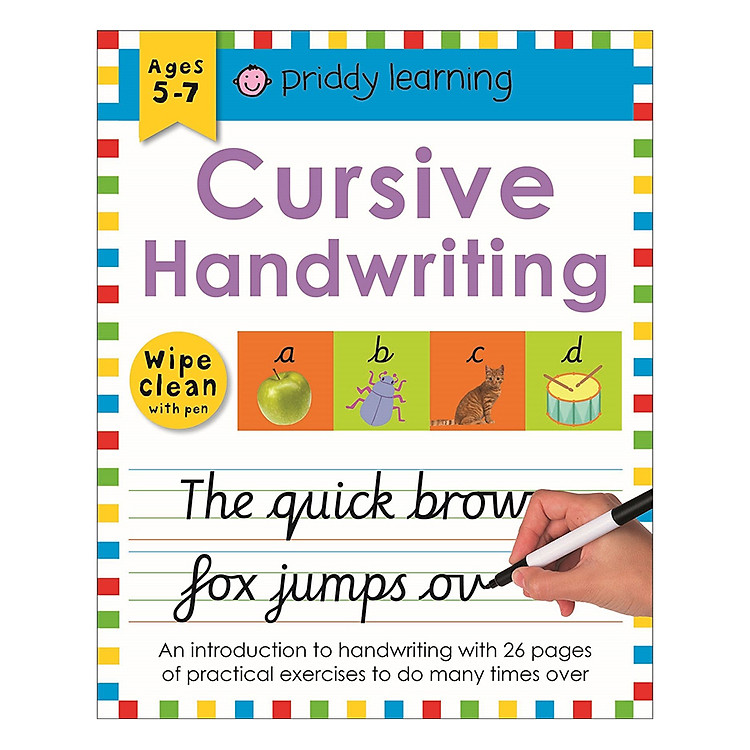 Sách Cursive Handwriting: Wipe Clean Workbooks