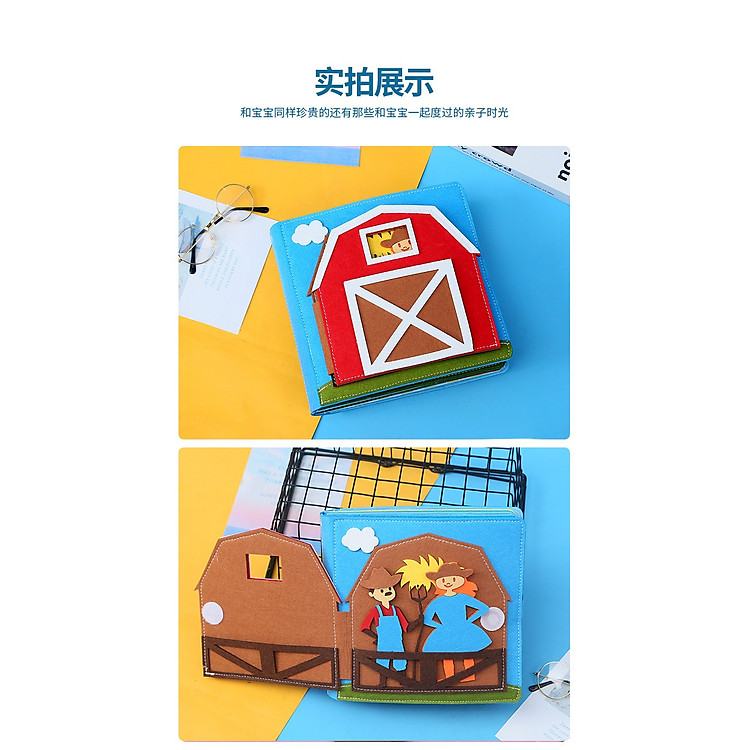 Sách bận rộn Montessori cho bé 2 tuổi Chính hãng Giá tốt - Hình ảnh 4