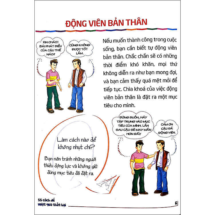 Tủ Sách Kỹ Năng Sống Dành Cho Học Sinh - 55 Cách Để Vượt Qua Thất Bại - Ảnh 2