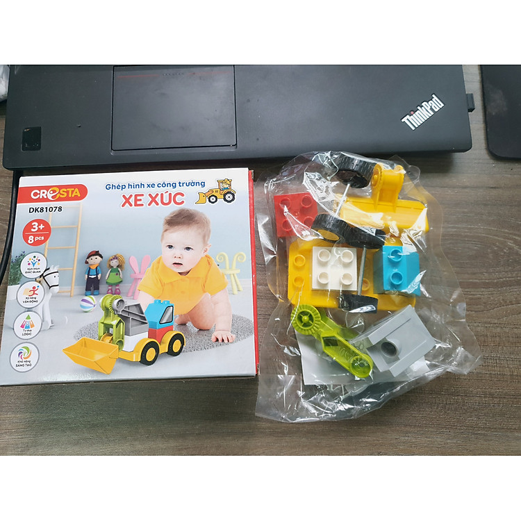 Đồ Chơi Xếp Hình Xe Công Trường DK81078 Chính hãng Giá rẻ - Hình ảnh 4