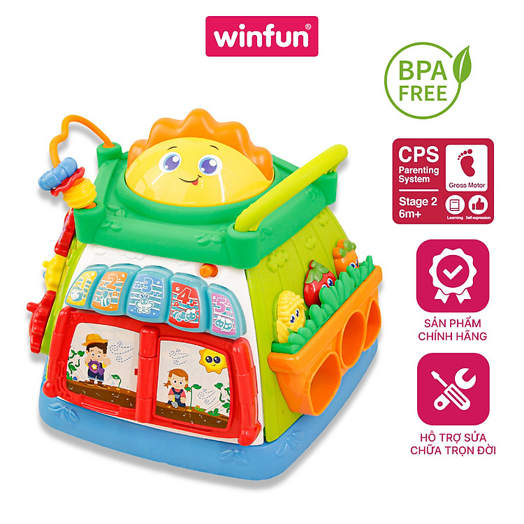 Tìm mua tại Avakids: Hòn đảo lập phương phát nhạc Winfun - Ngập tràn khuyến mãi