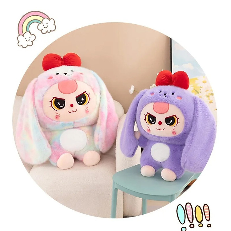 Gấu bông babythree đáng yêu - 35cm Chính hãng Ưu đãi - Hình ảnh 3