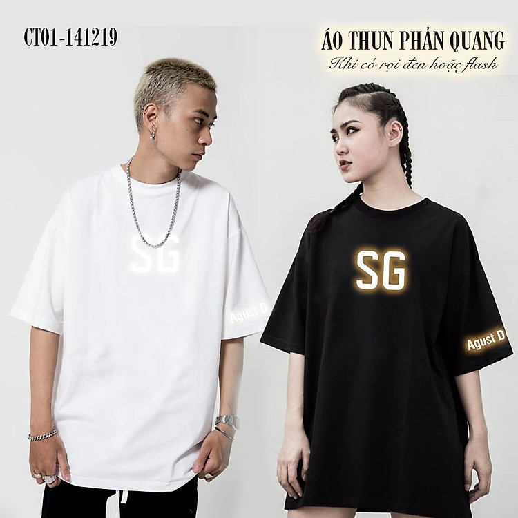 Áo Thun FG SG Agust D Phản Quang Suga BTS - CT01-141219