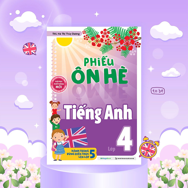 Phiếu Ôn Hè Tiếng Anh Lớp 4