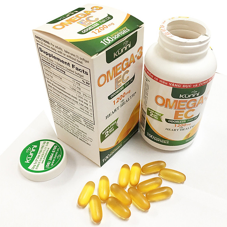 Omega-3 EC – Dầu Cá 1200mg