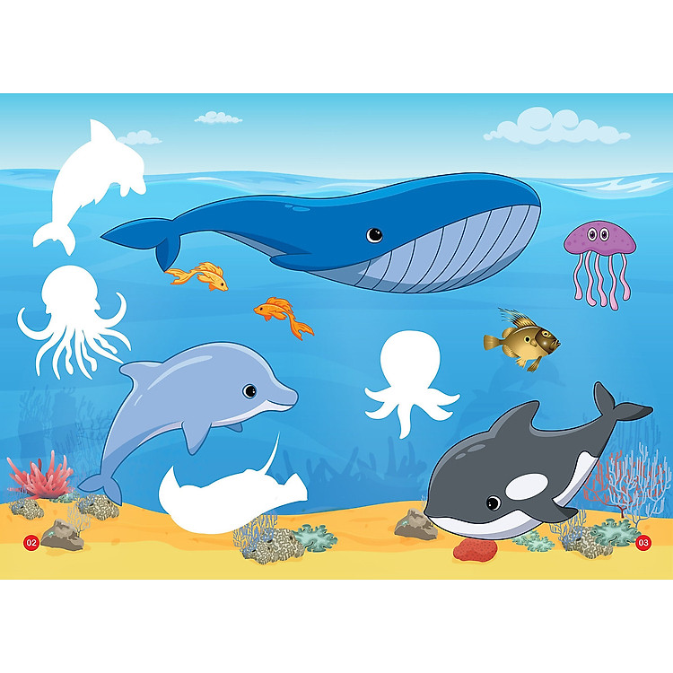 Sticker Dán Hình Thông Minh – Đại Dương Huyền Bí