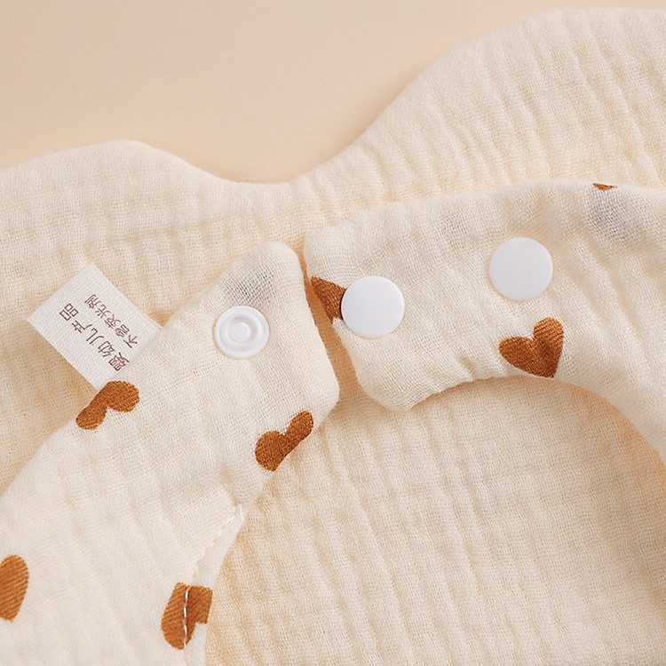 Yếm ăn cổ vuông Miracle Baby 5 cái Chính hãng Giá tốt - Hình ảnh 4