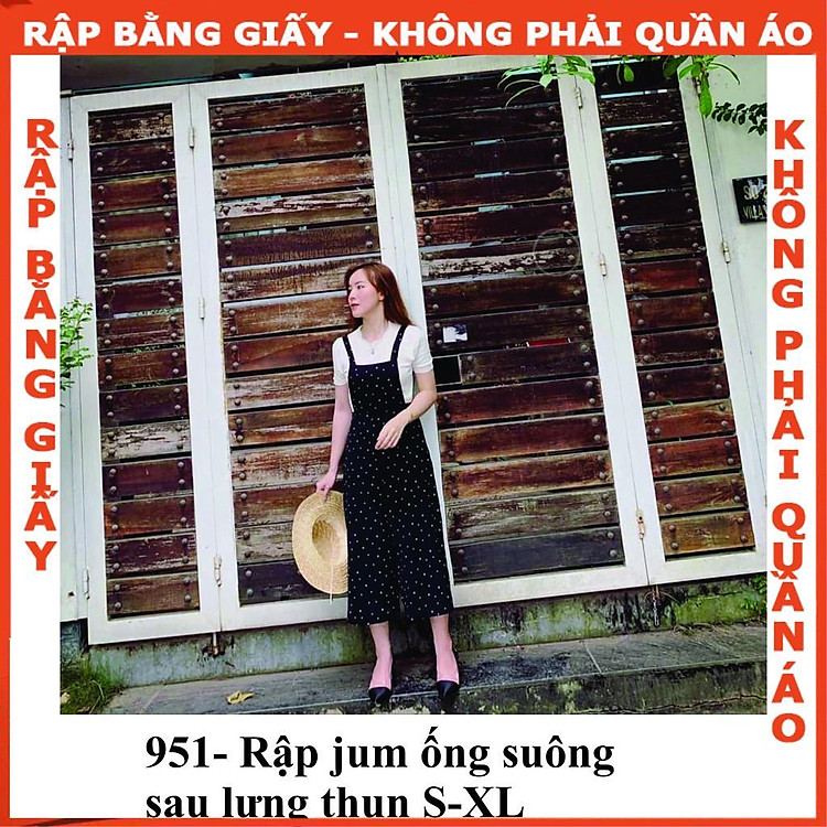 Rập Jum Ống Rộng Mã 951 – Giấy A0 (Bản Vẽ)