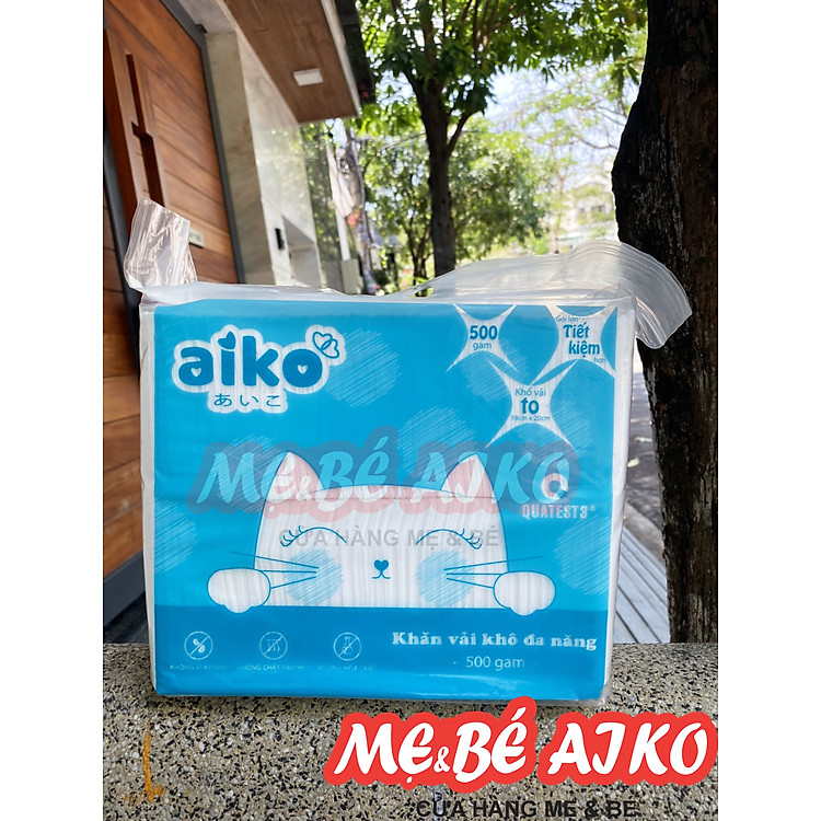 Tìm mua tại Avakids:Khăn Vải Khô Đa Năng Aiko Gói Lớn, tràn ngập Khuyến mãi, Ưu đãi