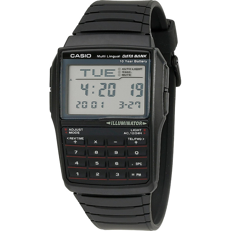 Đồng Hồ Kỹ Thuật Số Casio DBC32-1A Data Bank - Pin 10 Năm