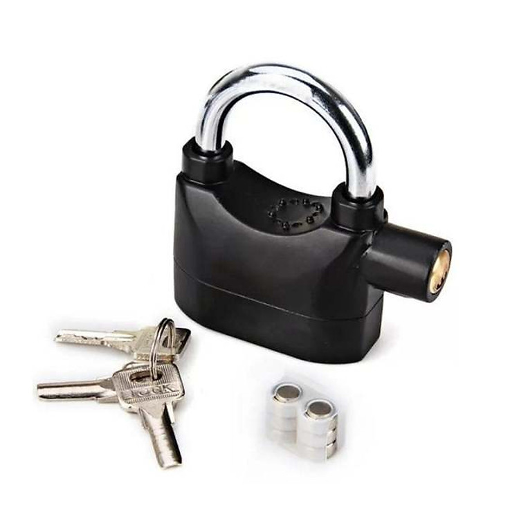 Ổ khóa báo động chống trộm Kinbar 110DBA màu đen