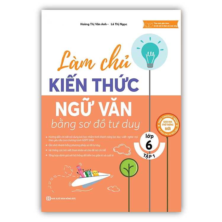 Làm chủ kiến thức Ngữ Văn bằng sơ đồ tư duy lớp 6 – Tập 1