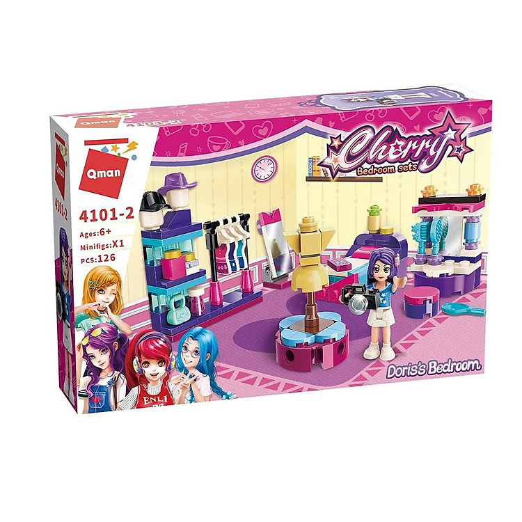 Đồ chơi xếp hình Qman 4101 cho bé Chính hãng Giá tốt - Hình ảnh 3