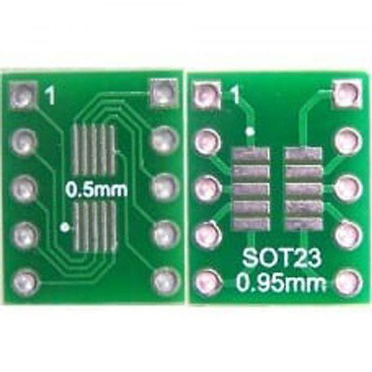 Đế ra chân IC dán 10 chân - SOP10 to DIP10