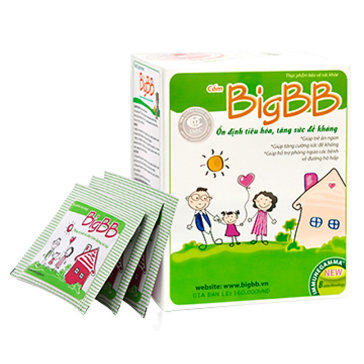 Thực Phẩm Chức Năng Cốm BigBB - Hỗ trợ Ổn Định Tiêu Hóa, Tăng Sức Đề Kháng