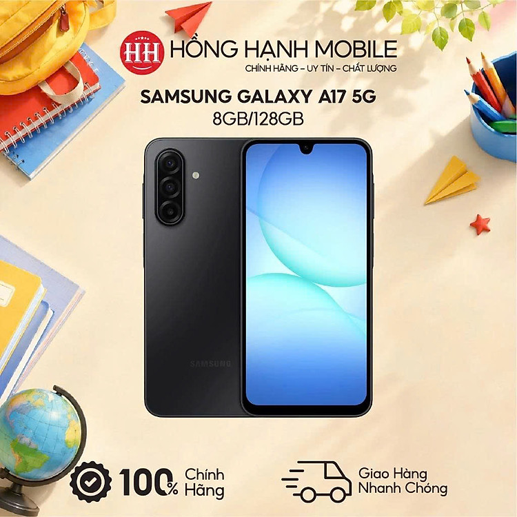 Điện Thoại Samsung Galaxy A17 5G 8GB/128GB - Hàng Chính Hãng