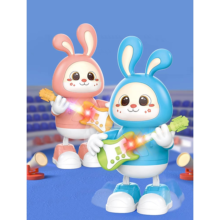 Mua Đồ chơi thỏ đánh đàn cho bé Chính hãng Tiết kiệm - Hình ảnh 3