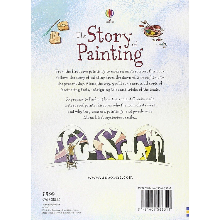 Usborne The Story of Painting - Ảnh 2