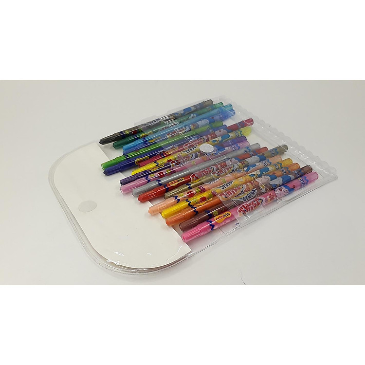 Bút Sáp Vặn Thiên Long TCR-C05 (18 màu) - Ảnh 3