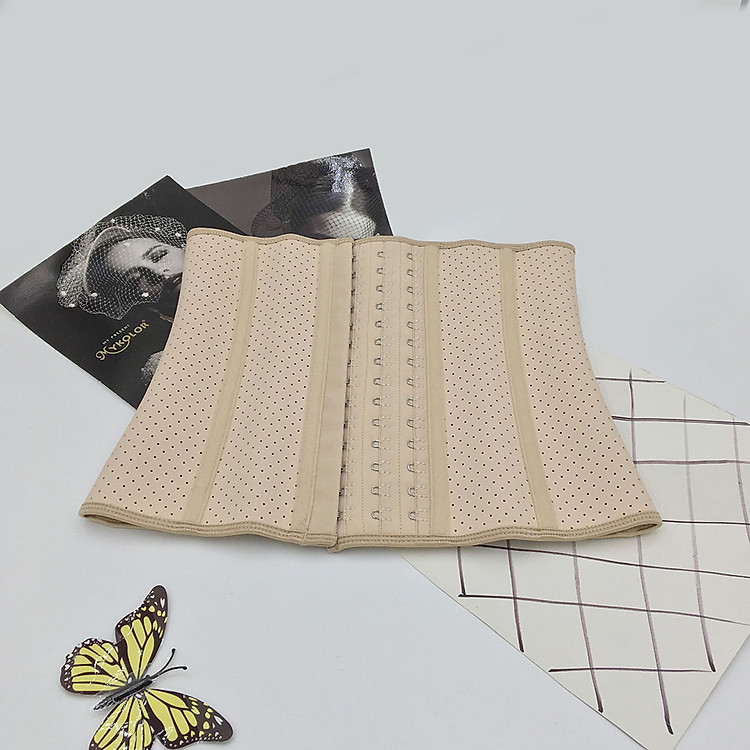 GEN NỊT BỤNG LATEX 9 XƯƠNG LỖ THÔNG HƠI GIẢM EO ĐỊNH HÌNH CHO NGƯỜI BÉO BỤNG