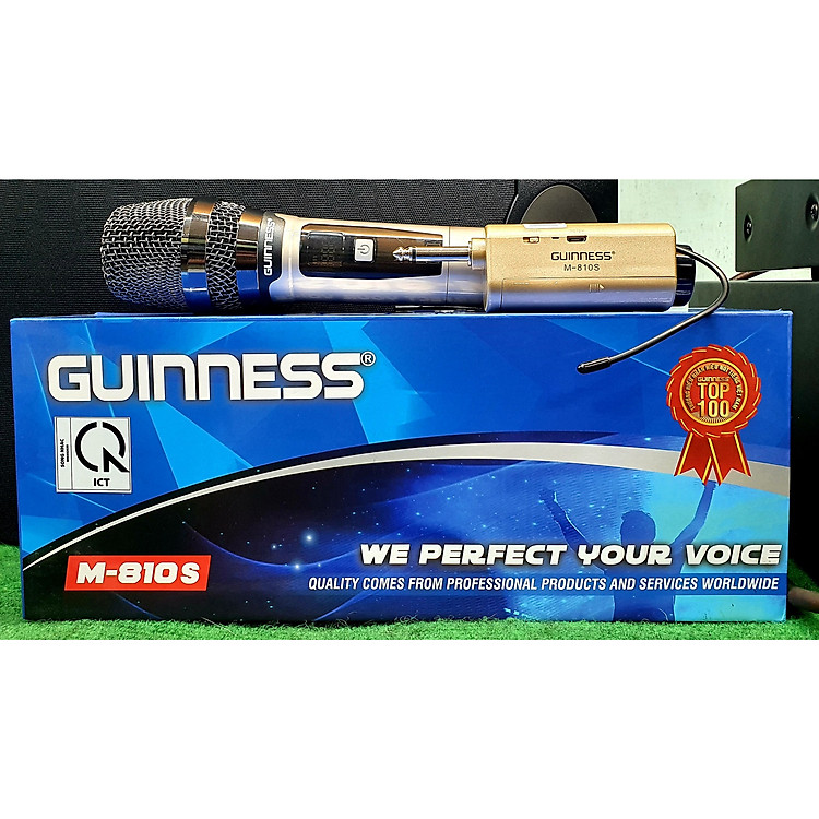 Micro Không Dây Guinness 810S Hàng Chính Hãng