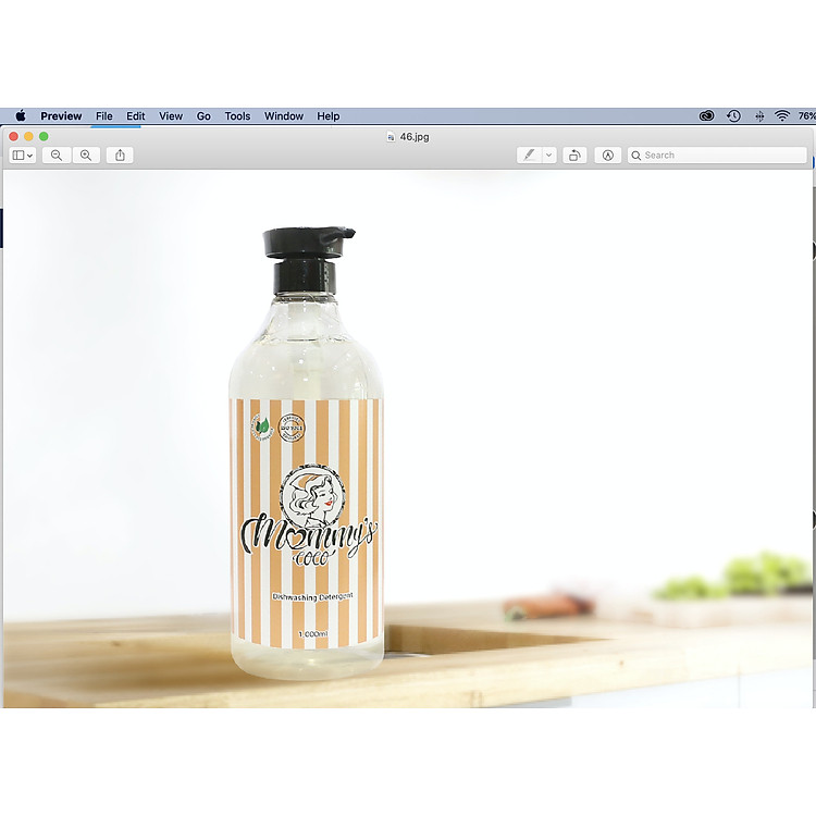 Nước rửa hữu cơ Mommy's Coco 1000ml Ưu đãi - Hình ảnh 3