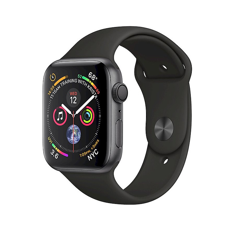 Đồng Hồ Thông Minh Apple Watch Series 4 GPS Aluminum Case With Sport Band - Nhập Khẩu Chính Hãng