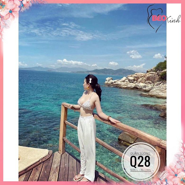 bigsize 60-90KG beoxinh.store Quần suông Q28 Quảng Châu cao cấp chiết eo giấu bụng ngoại cỡ size lớn