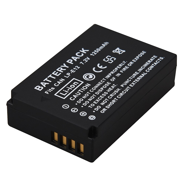 Pin Dành Cho Máy Ảnh Canon LP-E12 1250mAh Cao Cấp AZONE