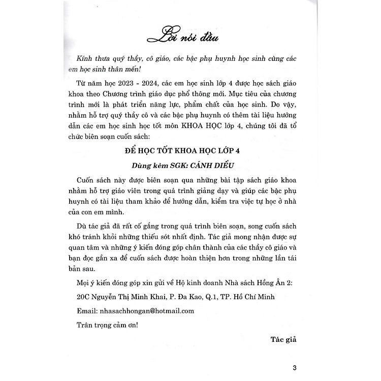 Để Học Tốt Khoa Học Lớp 4 - Ảnh 5