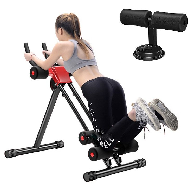 Máy tập cơ bụng | máy tập bụng | máy tập gym thể dục tổng hợp đa năng 3.0 - Tặng kèm hít chân không tập bụng di động cao cấp ( giao màu ngẫu nhiên )