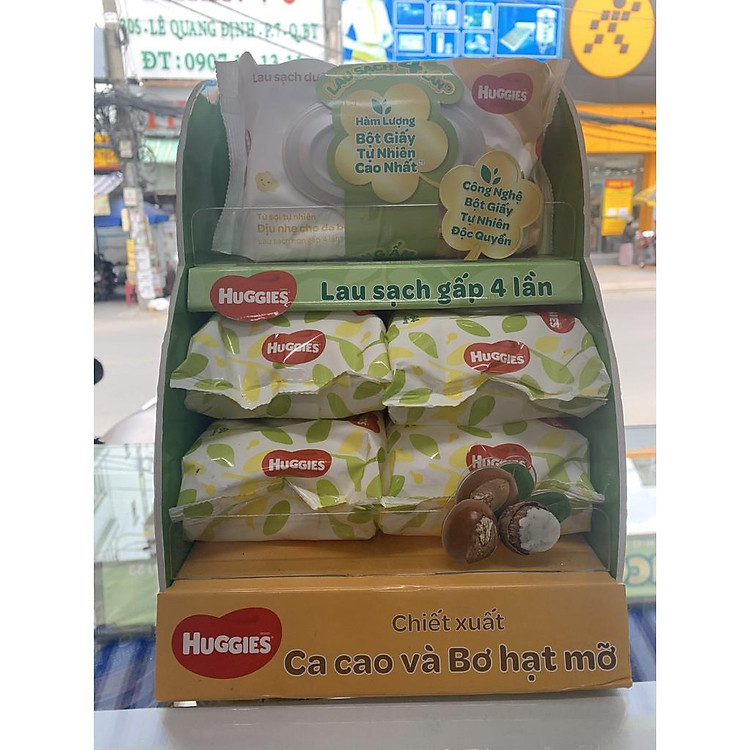 COMBO 3 GÓI Khăn ướt Huggies 72 miếng Giá rẻ - Hình ảnh 3