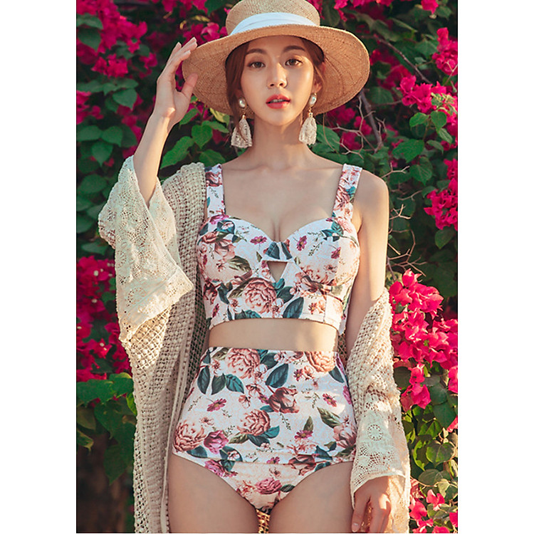 Bikini hoa 2 mảnh Haint Boutique BK02