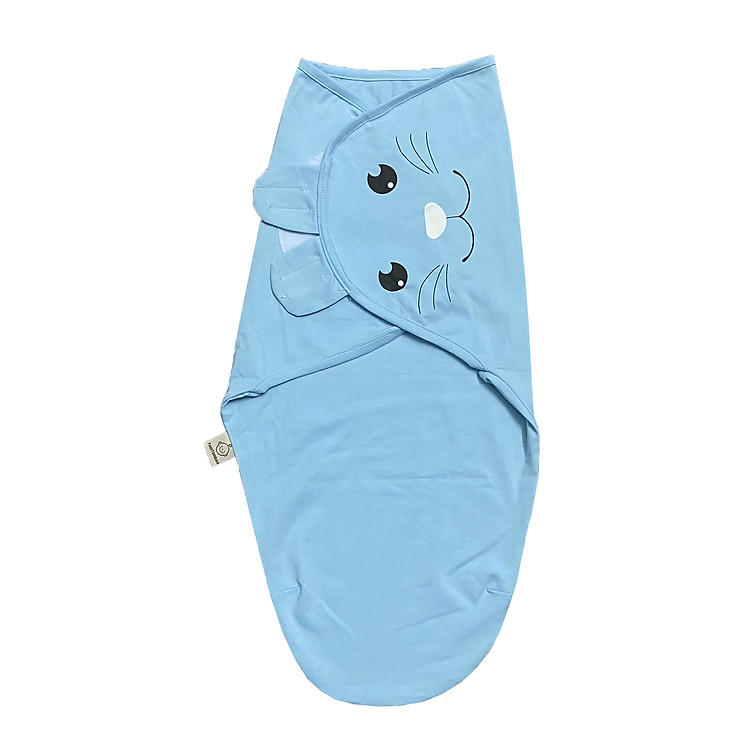 Khăn quấn ủ, ủ kén sơ sinh TomTom Baby, chất vải cotton 100% mềm, mịn, thoáng mát, thấm hút mồ hôi, hàng Việt Nam chính hãng