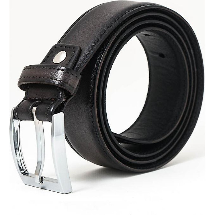 Thắt Lưng Da Bò Ý handmade Đen