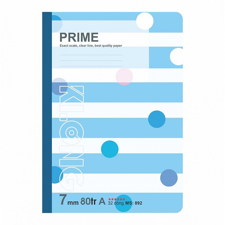 Vở kẻ ngang PRIME (80 trang)