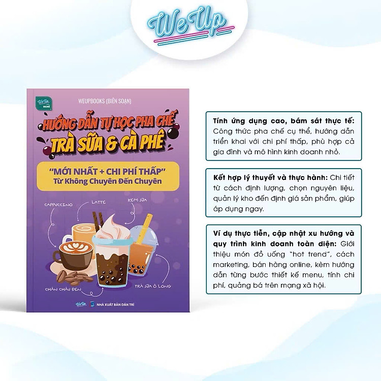 Hướng Dẫn Tự Học Pha Chế Trà Sữa & Cà Phê "Mới Nhất + Chi Phí Thấp - Ảnh 2
